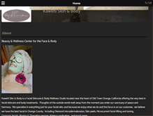 Tablet Screenshot of kawehiskin.com